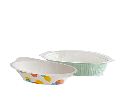 Plateau Barchetta en Carton Compostable
