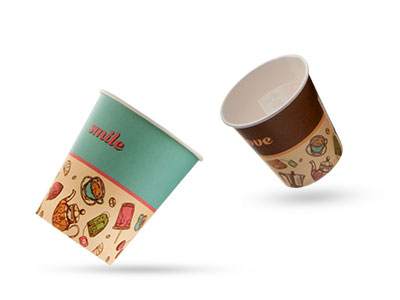 Groovy Paper Cups