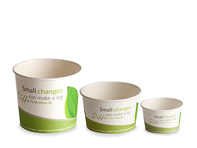 Compostable Ice Cream Paper Cups