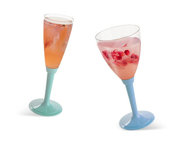 Flûte, Champagne and Acqua Goblet