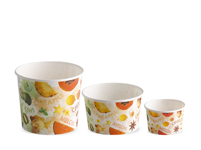 Pappeisbecher Fruits Go