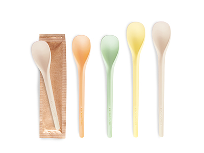 Ice Curvy Compostable Spoon