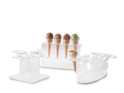 Eistüten Halter für die Eisvitrine