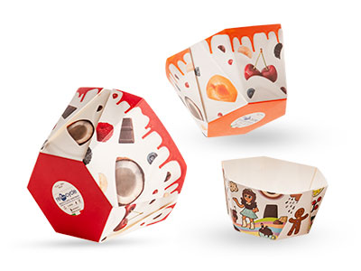 Spavalda Ice Cream Paper Cup