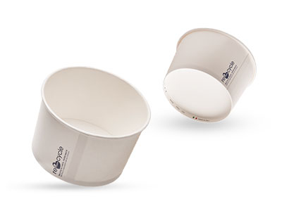 Pots en Carton White