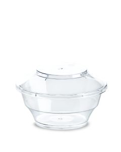 COPPA PRIMULA 200 cc PS TRASPARENTE CON COPERCHIO