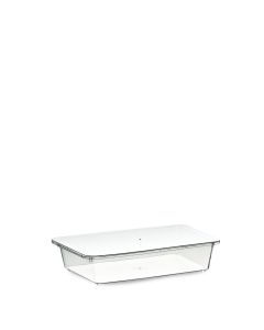 CONTENITORE TIRAMISU' 1.150 cc PS TRASPARENTE CON COPERCHIO