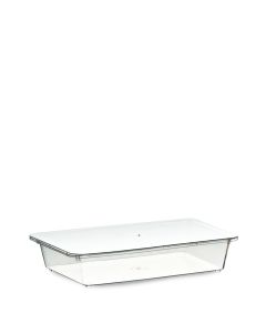 CONTENITORE TIRAMISU' 2.160 cc PS TRASPARENTE CON COPERCHIO