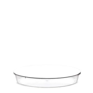 BAVARESE CONTAINER WITH LID 1.500 g PS TRANSPARENT