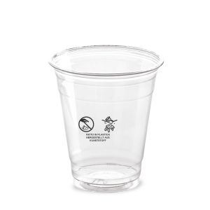 VASO KRISTALL 300 cc R-PET TRANSPARENTE DOS LENGUAS