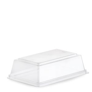 DOME LID R-PET TRANSPARENT