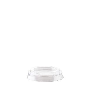 FLAT LID R-PET TRANSPARENT