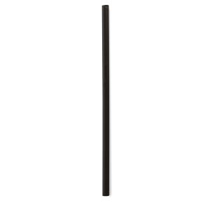 PAJITA RECTA COMPOSTABLE NEGRO COLOR SÓLIDO