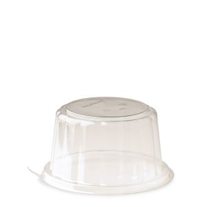 DOME LID R-PET TRANSPARENT