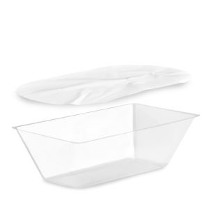BANDEJA INTERNA TERMOX 1.000 cc R-PET TRANSPARENTE