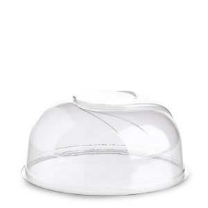 DOME LID R-PET TRANSPARENT