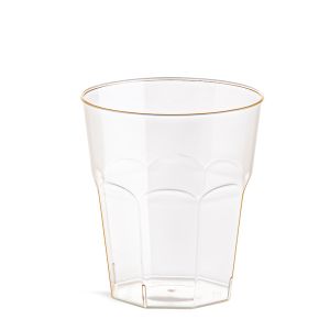 COCKTAIL GLASS  250 cc COMPOSTABLE TRANSPARENT