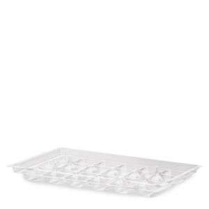 RAFFAELLO DESSERT TRAY 18 PORTIONS R-PET TRANSPARENT