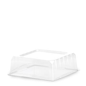 DOME LID R-PET TRANSPARENT