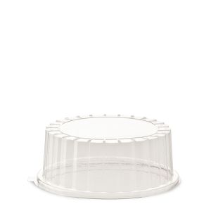 DOME LID R-PET TRANSPARENT