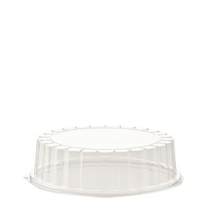 DOME LID R-PET TRANSPARENT