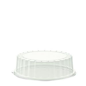 DOME LID R-PET TRANSPARENT