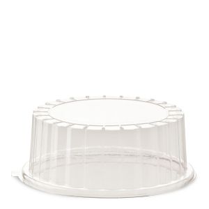 DOME LID R-PET TRANSPARENT