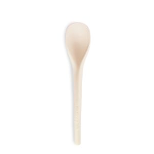 CUILLÈRE ICE-CURVY S COMPOSTABLE BEIGE COULEUR PLEIN