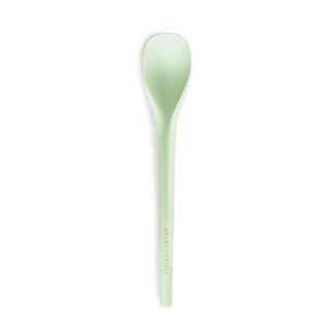 CUCHARITA ICE-CURVY M COMPOSTABLE VERDE  COLOR SÓLIDO