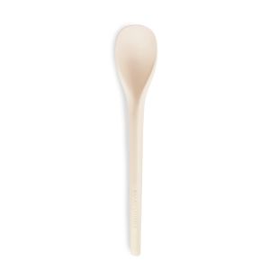 CUILLÈRE ICE-CURVY M COMPOSTABLE BEIGE COULEUR PLEIN