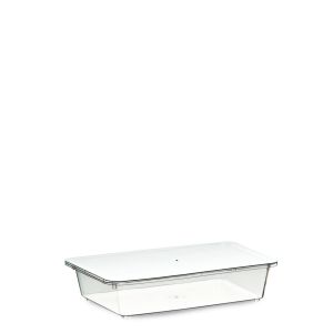 TIRAMISU' CONTAINER WITH LID 1.150 cc PS TRANSPARENT