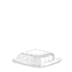 DOME LID R-PET TRANSPARENT