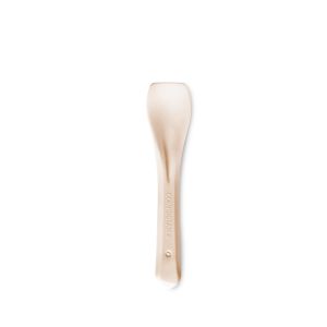 CUCHARITA COMPOSTABLE PLA BEIGE COLOR SÓLIDO