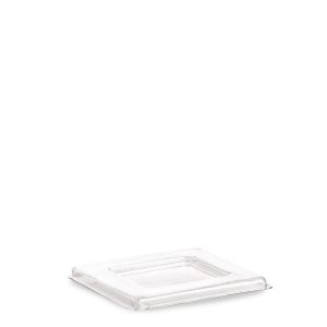 COUVERLCE PLAT SANS TROU R-PET TRANSPARENT