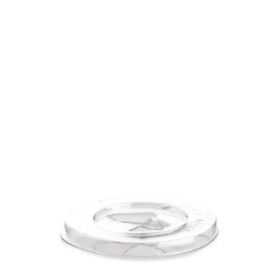 FLAT LID R-PET TRANSPARENT