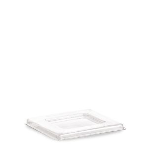 COUVERLCE PLAT SANS TROU R-PET TRANSPARENT