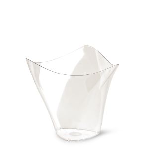 MINI DESSERT DORICO 300 cc COMPOSTABLE TRANSPARENTE