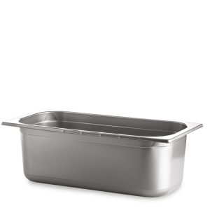 ENVASE PARA HELADO CON MUESCA 4,8 litros PS GRIS COLOR SÓLIDO