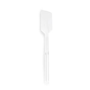 SPATULE PP BLANC COULEUR PLEIN