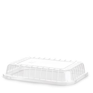 DOME LID R-PET TRANSPARENT