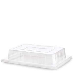 DOME LID R-PET TRANSPARENT