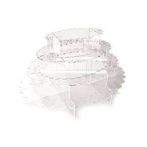 NUVOLA CAKESTAND PMMA TRANSPARENT