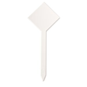 MARQUE SABOR ROMBO PS BLANCO COLOR SÓLIDO