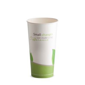 GOBELET EN CARTON COMPOSTABLE 500 ml PAP-PLA OPAQUE COMPO-PAP