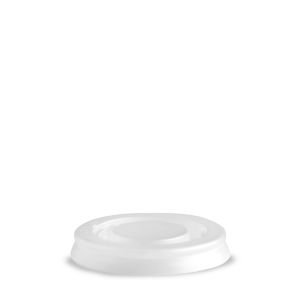 TAPA PLANA SIN AGUJERO PS TRANSPARENTE