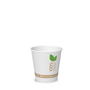 GOBELET EN CARTON COMPOSTABLE 3 oz PAP-PLA OPAQUE HAVANA