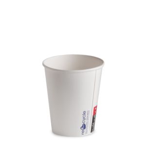 PAPER CUP 8 oz PAP-PE MATT WHITE