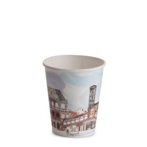 VASO DE PAPEL 8 oz PAP-PE OPACO ITALY