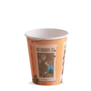 GOBELET EN CARTON 8 oz PAP-PE OPAQUE MAISON