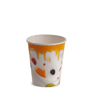 VASO DE PAPEL 8 oz PAP-PE OPACO MILKY-L2